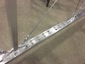 Custom detailing on a cantilever splice